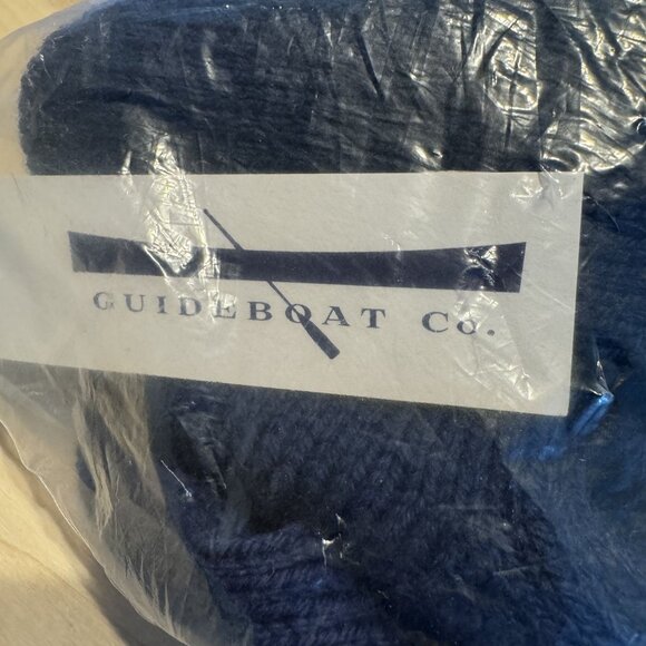 NWT Guideboat Co Lake Placid Downhill Navy Blue & White Sweater Men's Large L - Picture 5 of 8